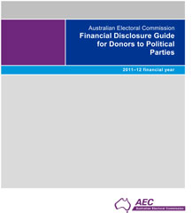 Funding and Disclosure Guide for Donors to Political Parties