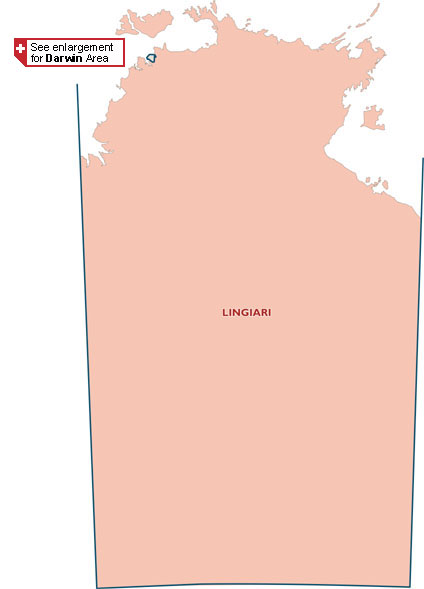 map of the Northern Territory