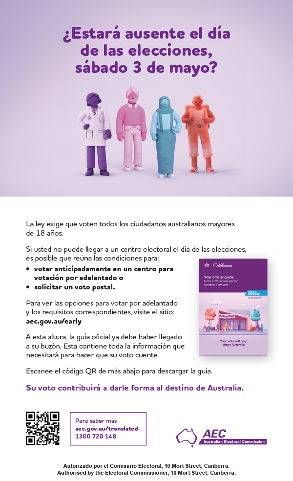 Enrol to vote flyer