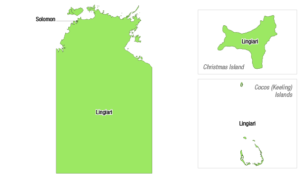 Lingiari current map