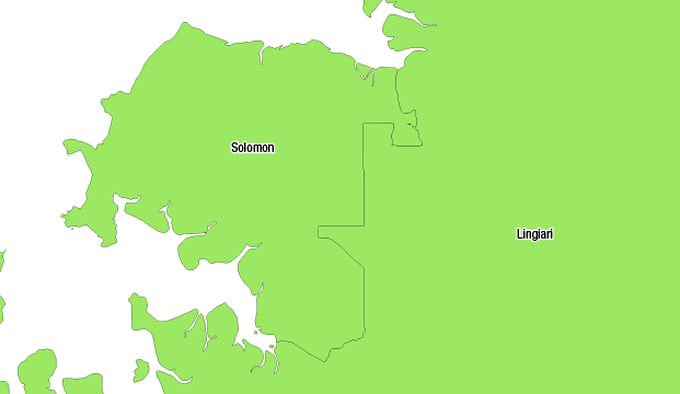 Solomon current map