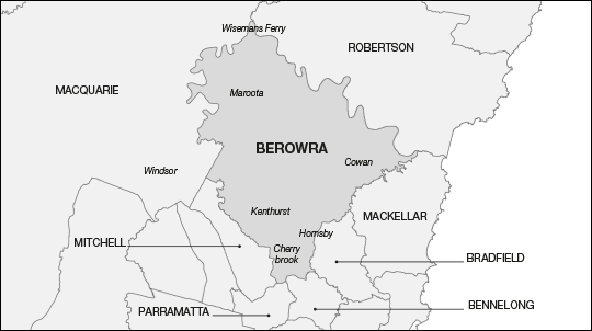 Proposed Division of Berowra