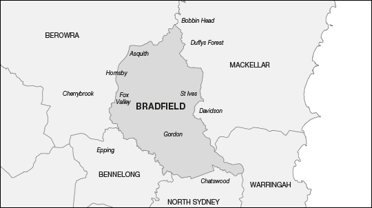 Proposed Division of Bradfield