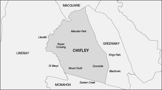 Proposed Division of Chifley