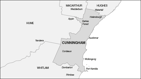 Proposed Division of Cunningham
