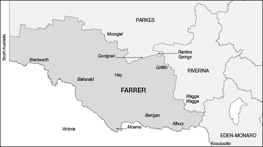 Proposed Division of Farrer