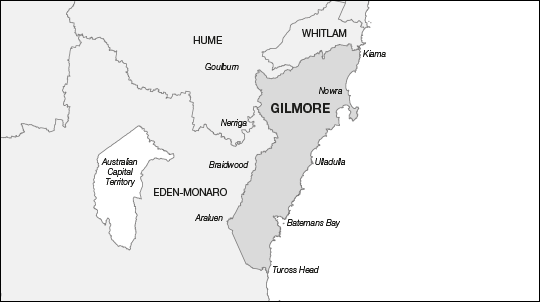 Proposed Division of Gilmore