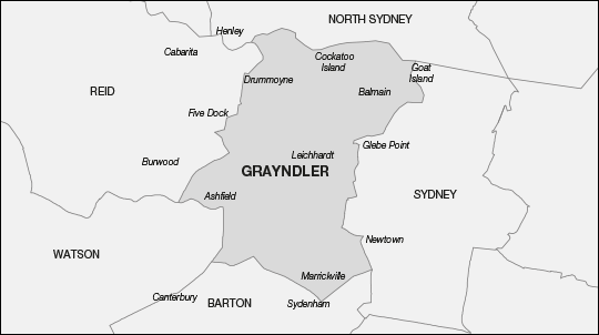 Proposed Division of Grayndler
