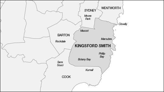 Proposed Division of Kingsford Smith
