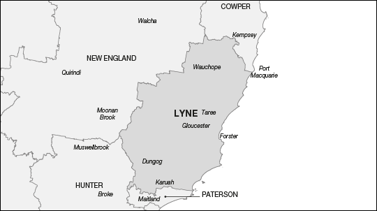 Proposed Division of Lyne