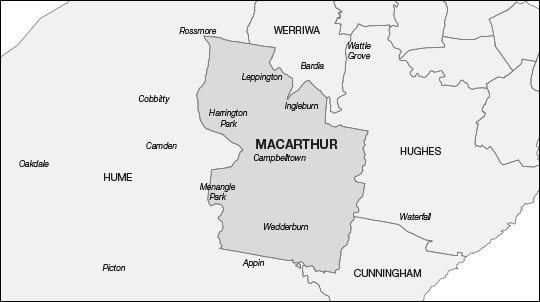 Proposed Division of Macarthur