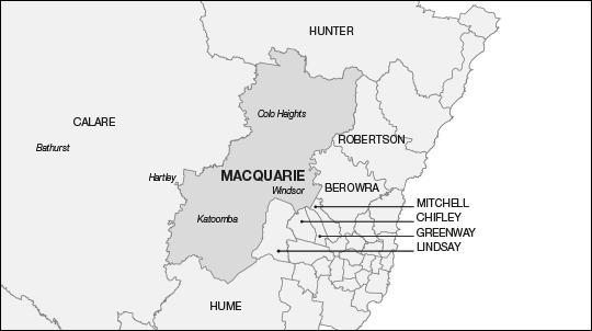 Proposed Division of Macquarie