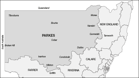 Proposed Division of Parkes