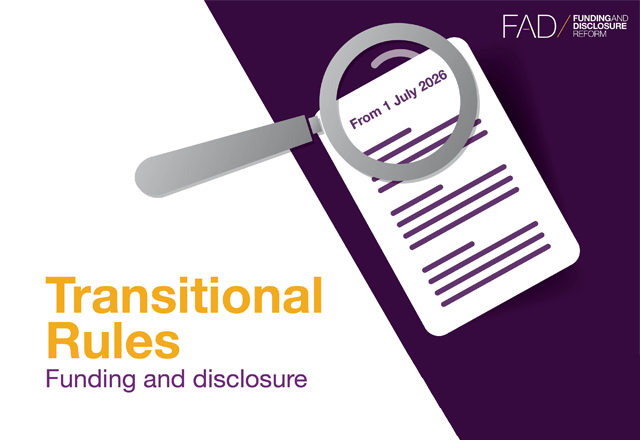 FAD Transitional Rules